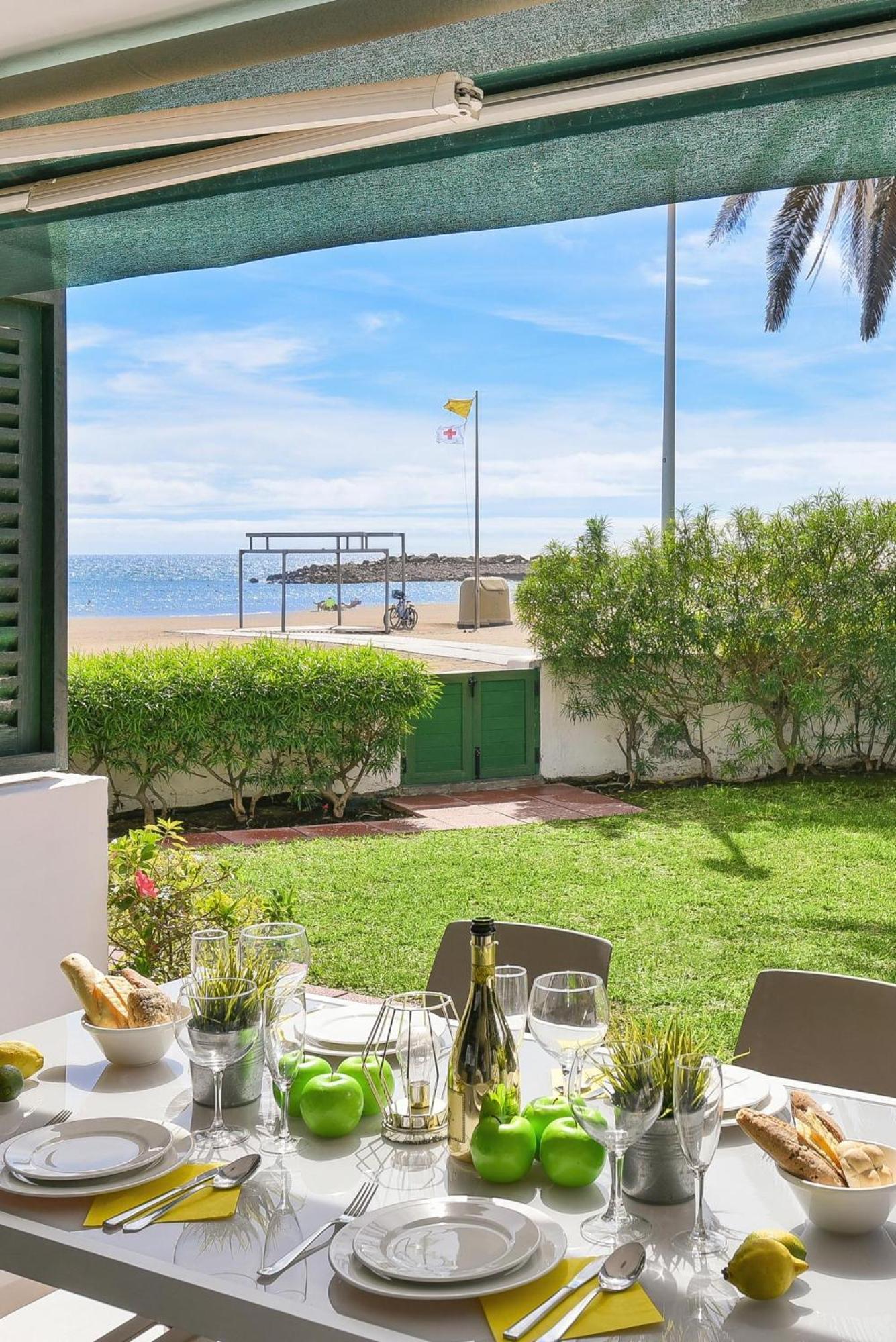 Beachfront Apartment Las Burras Mra 02 San Agustin  Exterior photo