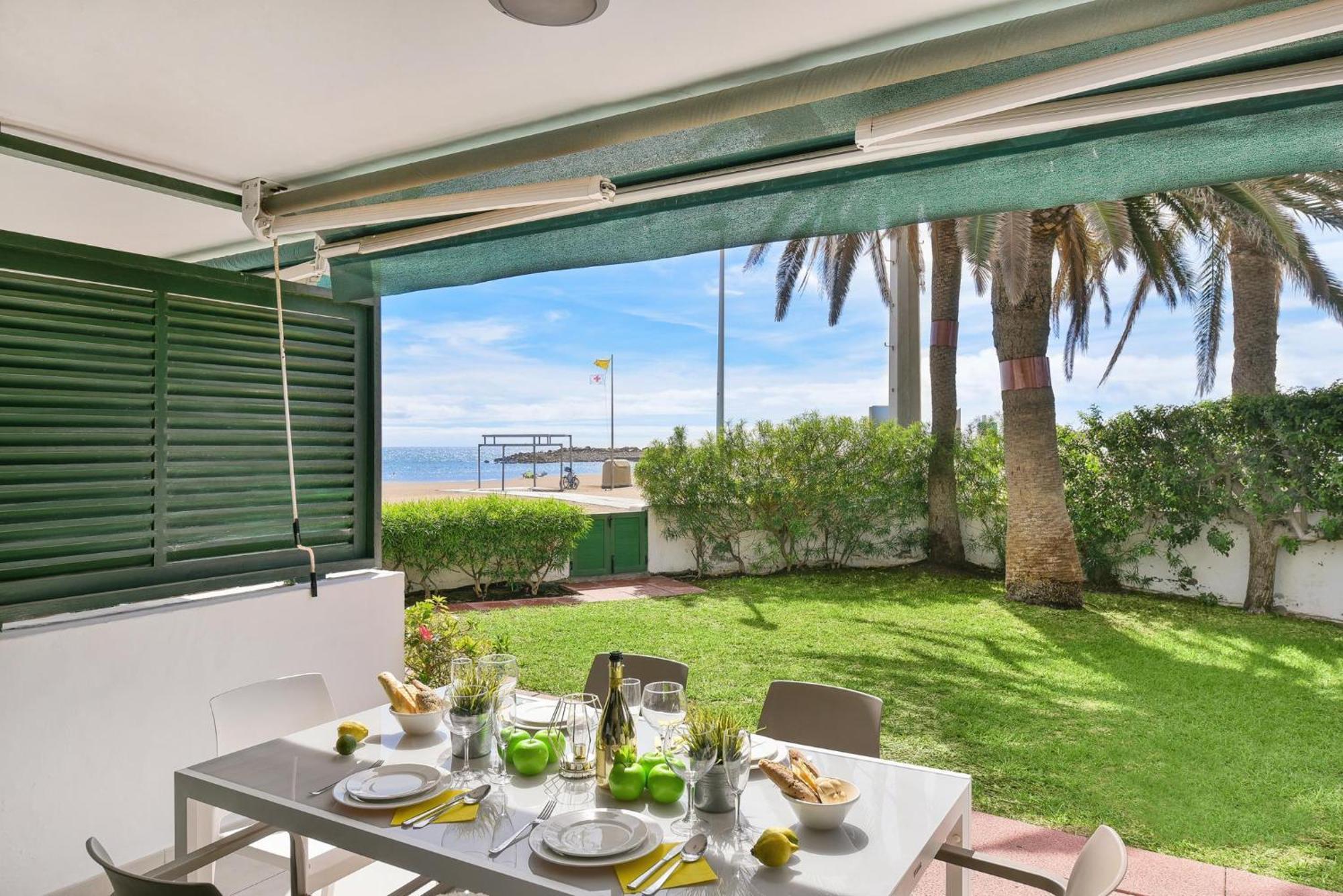 Beachfront Apartment Las Burras Mra 02 San Agustin  Exterior photo